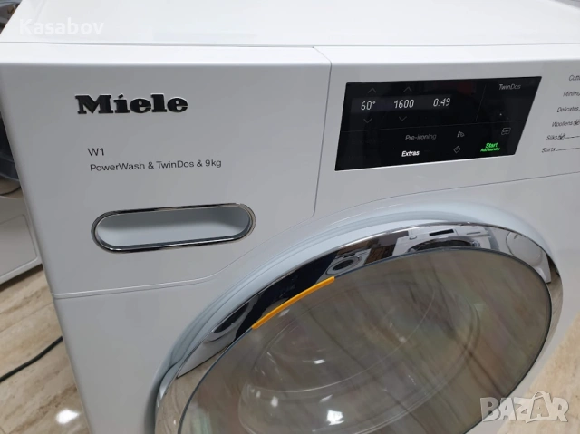 UK Miele 1600rpm 9кг Wi-Fi TwinDos Пералня Миеле 12м Гаранция, снимка 13 - Перални - 54723993