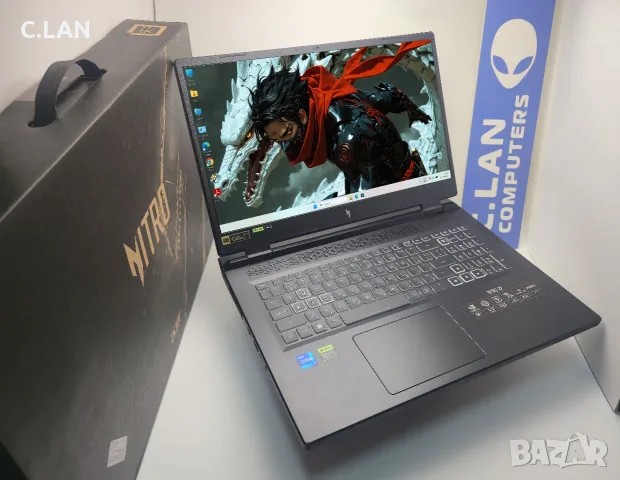 Acer Nitro 17 AN17-51 i7 13620H/32GB/1TB SSD/RTX 4060-8GB/QHD/RGB Подсветка