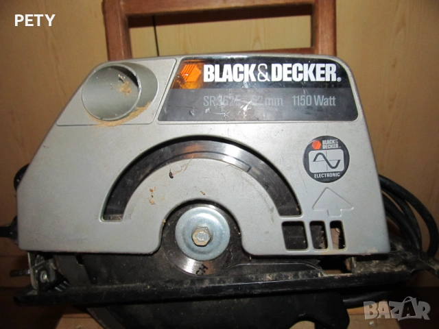 ръчен циркуляр Black & Decker, снимка 4 - Циркуляри - 54663252