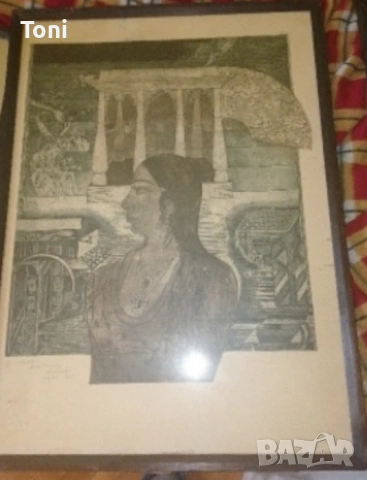 3 картини източни мотиви Грузия бартер заменям , снимка 4 - Картини - 53955840