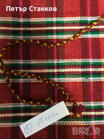 Стара тъкана престилка лот 4бр., снимка 3 - Гоблени - 54216072