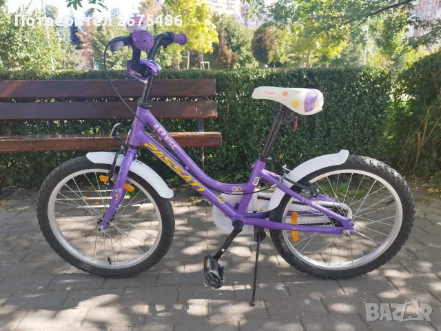Продавам детски велосипед за момиче PASSATI BERNICE 20"