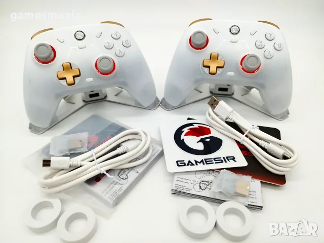 Контролери GameSir Cyclone 2 Phantom White/ НОВИ/24 месеца гаранция, снимка 10 - Аксесоари - 55642783