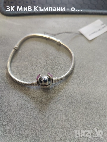 Сребърна Гривна PANDORA 925 , снимка 2 - Гривни - 55031342