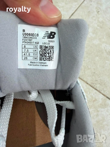 New Balance 9060 Нови Оригинални Дамски Маратонки Ню Баланс с Кутия , снимка 6 - Маратонки - 54659986