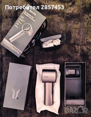 JISULIFE Handheld Fan Pro1S (New Version) - 2025 - чисто нов / 5000mAh / до 40h работа, снимка 10 - Друга електроника - 54384980