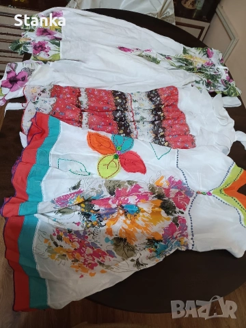 Дамски рокли- малки номера, снимка 18 - Тениски - 49722549