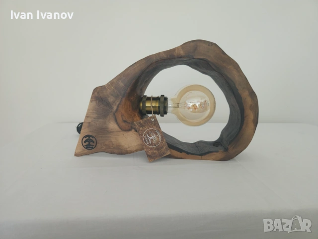 Ръчно изработени лампи от дърво., снимка 15 - Декорация за дома - 54498453