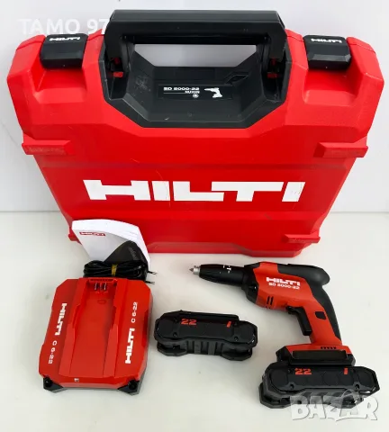 Hilti SD 5000-22 Nuron - Нов Безчетков винтоверт за гипсокартон 2x22V 4.0Ah 2025г.
