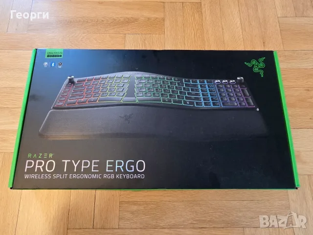 Нова клавиатура Razer Pro Type Ergo, снимка 6 - Клавиатури и мишки - 55480091