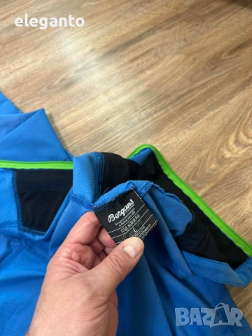 Мъжко яке BERGANS OF NORWAY Men 1558 Kjerag Flex SoftShell Windstopper Jacket , L размер , снимка 8 - Якета - 53976609