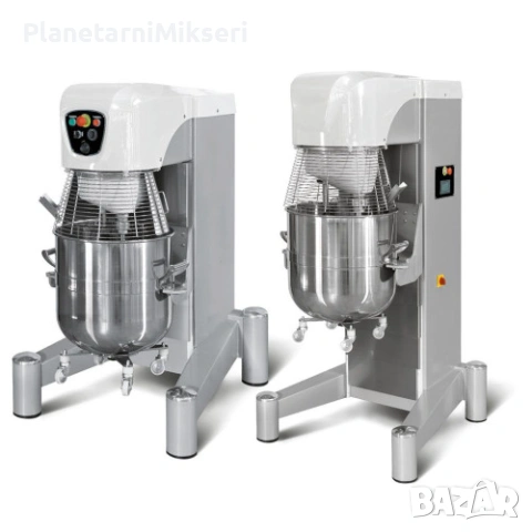 Професионален планетарен миксер 120 литра с PLC и автоматичен лифт