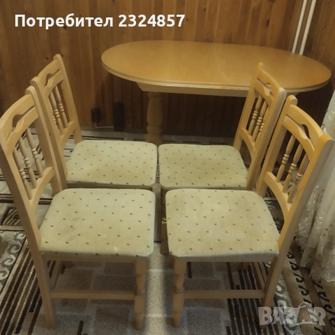 Комплект столове 