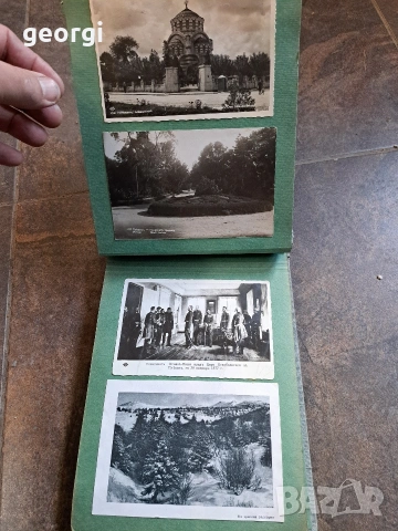 албум със стари черно-бели пощенски картички от България 34/4, снимка 4 - Колекции - 54134614