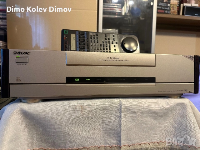 SONY SLV 825 Champagne Ultra Rare!, снимка 7 - Плейъри, домашно кино, прожектори - 54904650