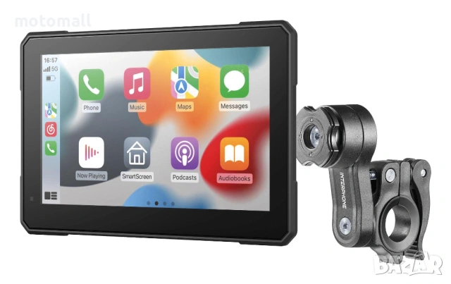 INT Apple carplay/android auto moto дисплей, снимка 2 - Аксесоари и консумативи - 54177854