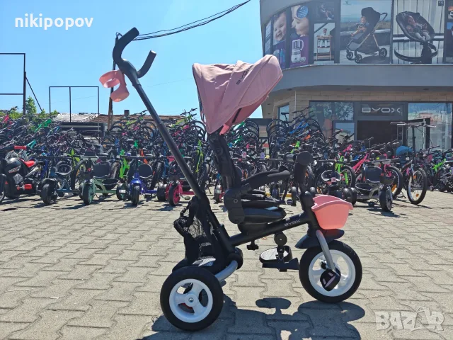 BYOX Детска триколка Flexy LUX розов, снимка 12 - Детски велосипеди, триколки и коли - 55440169