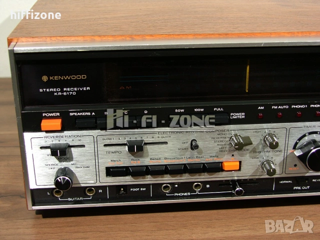Ресивър   Kenwood kr-6170, снимка 4 - Ресийвъри, усилватели, смесителни пултове - 54712128