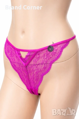 Дамско дантелено долнище Hunkemöller – размер L, циклама, снимка 2 - Бельо - 54531171