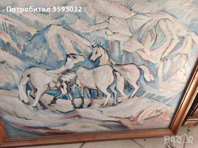 Масло на платно, Манол Манолов , снимка 4 - Картини - 54789054