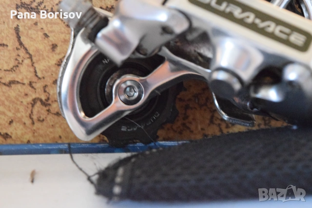 Ретро Шосеен Дерайльор Shimano Dura Ace 7402, снимка 2 - Части за велосипеди - 55261100
