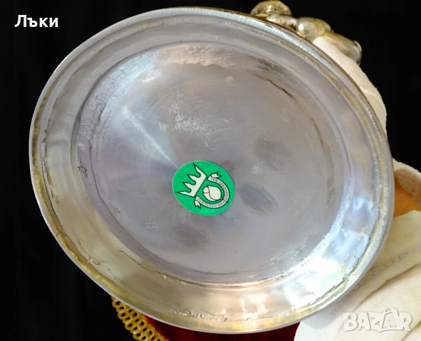 Калаена скулптура Рибар,35 см.,2 кг. , снимка 8 - Статуетки - 55101532