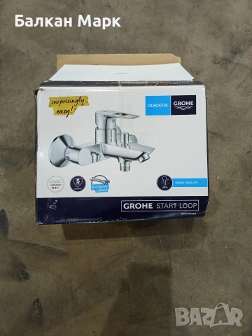 Смесител за вана/душ GROHE Start Loop (23355001) мострен , снимка 5 - Смесители - 54051790