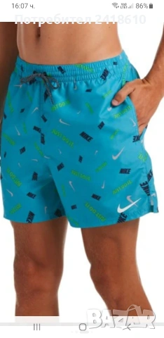 Nike Woven Swim Mens Size 2XL НОВО! ОРИГИНАЛ! Мъжки Бански!, снимка 6 - Бански - 54837523