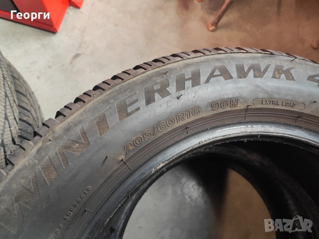 2бр.зимни гуми 205/60/16 Firestone, снимка 3 - Гуми и джанти - 54404045