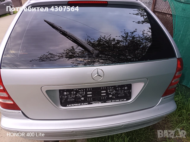 Заден капак багажник за w203 комби фейслифт! 