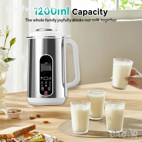 Уред за ядково мляко Soy Milk Machine,Гаранция, снимка 7 - Други - 54037669