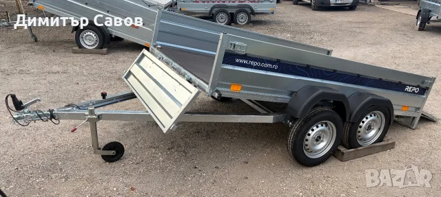 Туристическо, самосвално ремарке REPO за ATV,UTV и мотори до 750кg., снимка 13 - Ремаркета - 55465881