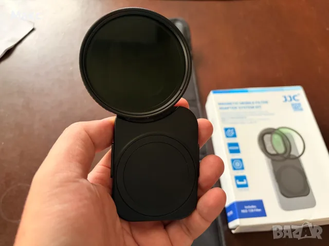 JJC 67 mm Magnetic Lens Filter Adapter Kit за iPhone + Variable ND Filter + CPL, снимка 7 - Аксесоари за Apple - 55412033