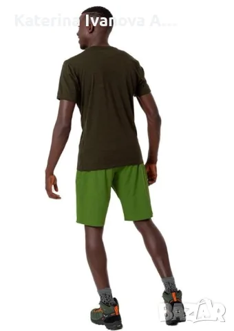Мъжки къси панталони Salewa Puez Talveno Durastretch Shorts Men – Green Размер M, цена: 73 €, снимка 3 - Къси панталони - 55293995