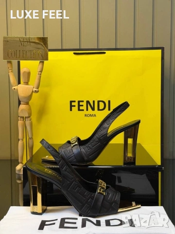 Fendi 💎Дамски Сандали , снимка 2 - Сандали - 54541780