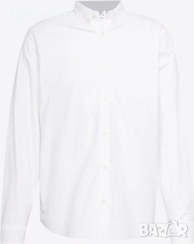 риза Carhartt WIP button down oxford white, снимка 5 - Ризи - 55224181