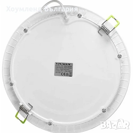 Енергийно ефективен кръгъл LED панел за таван с Гаранция - различни размери 6/12/18W, снимка 6 - Лампи за таван - 54820584