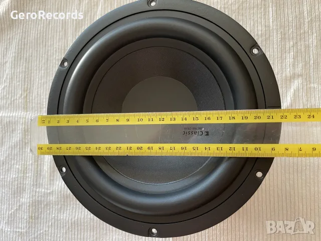 nubert 8” сериозен говорител с алуминиево шаси, снимка 4 - Тонколони - 55645648
