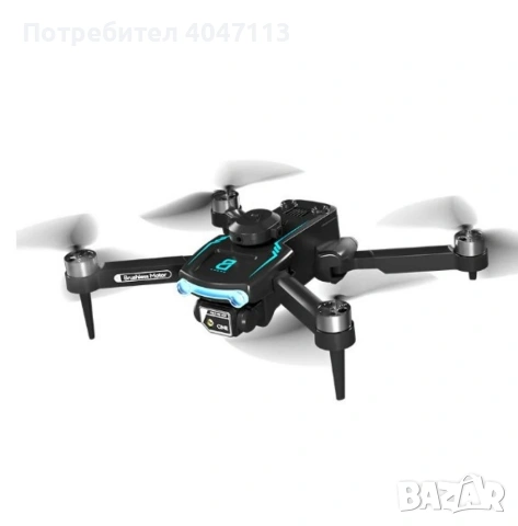 Сгъваем дрон с 8k HD Двойна камера 360 ° на заснемане "Дрон S169 с 4К двойна камера , снимка 2 - Друга електроника - 54839421