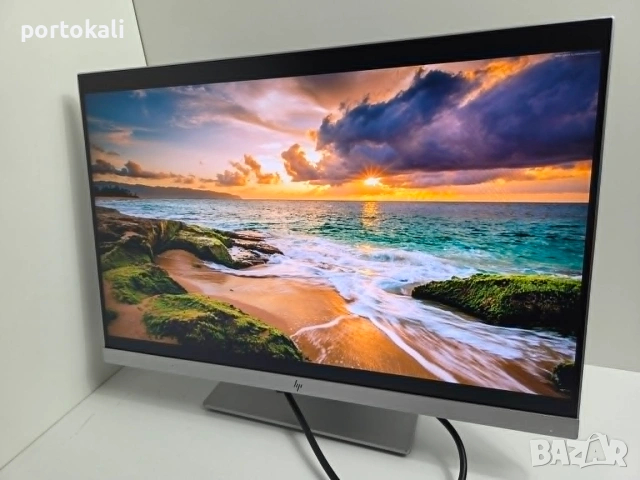 +Гаранция! Монитор IPS HDMI hp EliteDisplay E243i 24" инча, снимка 5 - Монитори - 55282902