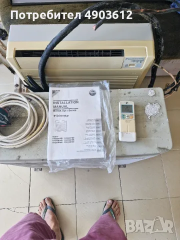 Daikin климатик използван, снимка 3 - Климатици - 55484896