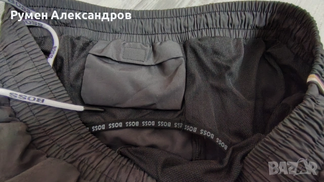 Чисто нови оригинални черни плажни шорти HUGO BOSS р-р М, снимка 13 - Бански - 54368604