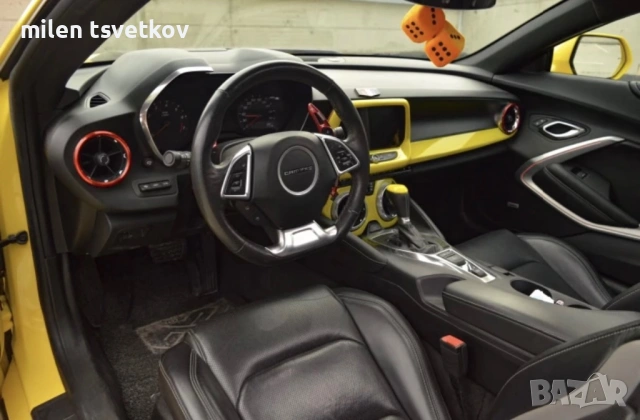 Chevrolet Camaro SS 6.2 ZL1 PACK, снимка 9 - Автомобили и джипове - 54391932