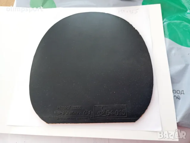 гума за тенис на маса nittaku g1 2.0mm  черна размери 151х155мм 2 седмици игра 