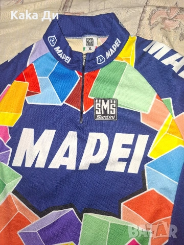 MAPEI SANTINI ТЕНИСКА, снимка 2 - Тениски - 55137232