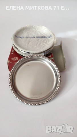 *Mepra* Италия комплект поставки за чаши от неръждаема стомана