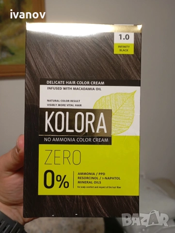 Aroma Kolora боя за коса черна