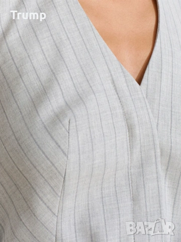 Елегантен елек тип мъжка жилетка, цвят сив, снимка 5 - Корсети, бюстиета, топове - 54202028