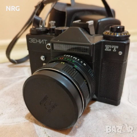 Zenit ET - MC HELIOS MC 44M-4 2/58 Ретро фотоапарат +обектив, снимка 3 - Фотоапарати - 54402361