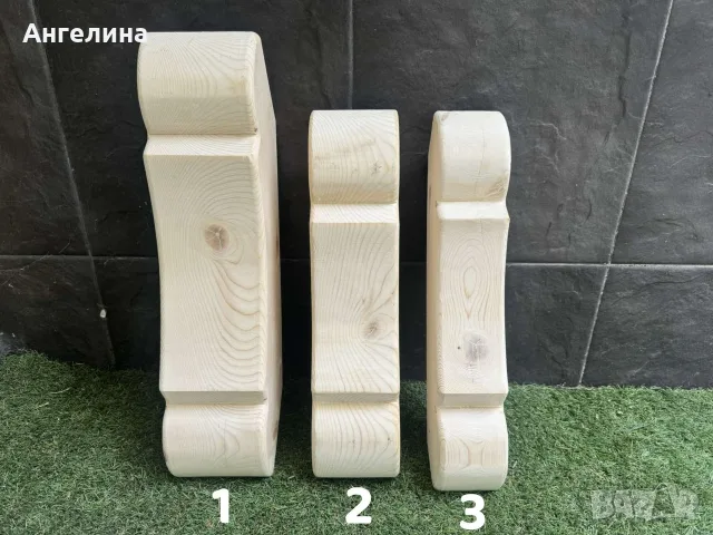 Дървени Капители /Подпори за навеси и барбекюта, снимка 2 - Други - 49562564